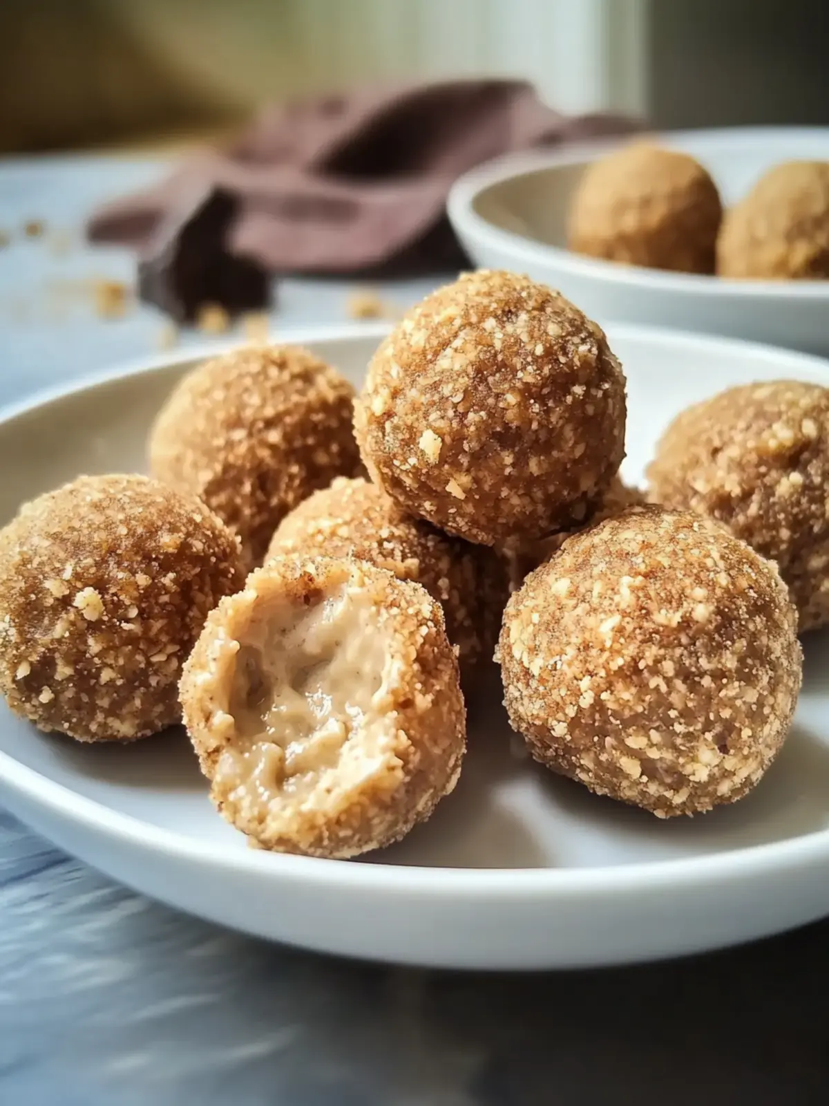 Biscoff Cheesecake Protein Balls