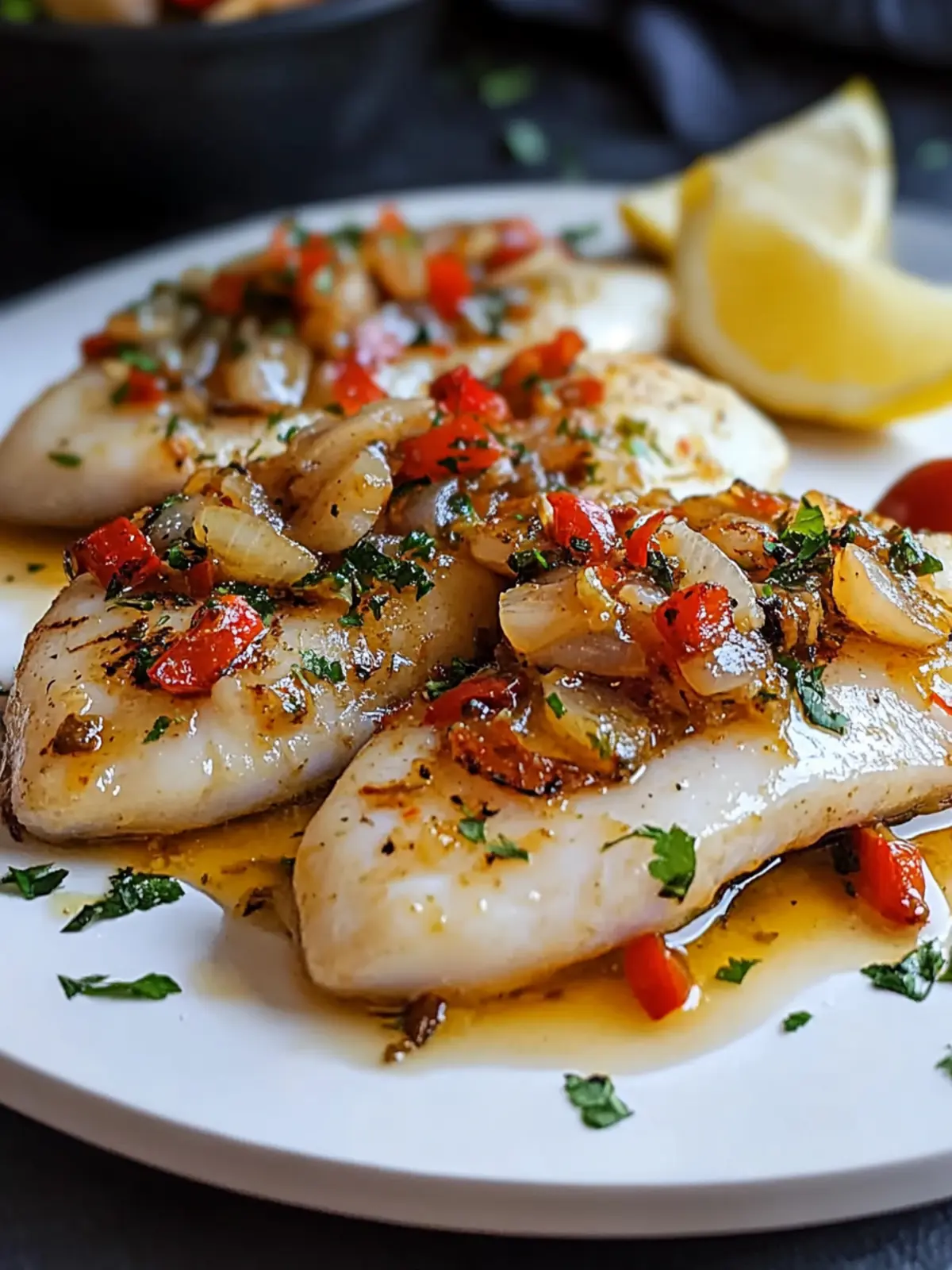 Spanish Style Squid Steaks with Spicy Garlic Sauce