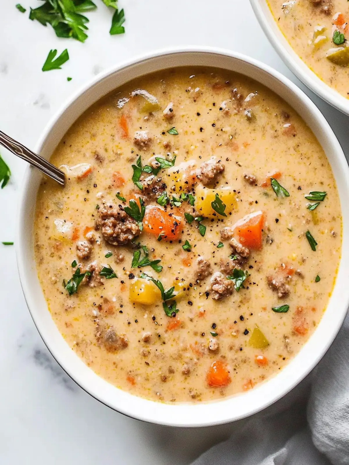 Cheeseburger Soup (Whole30, Paleo, Dairy-Free)