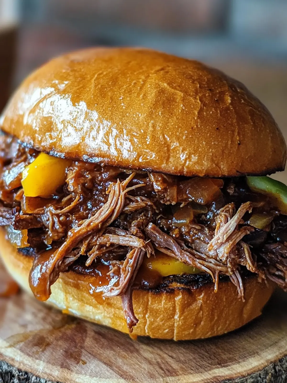 Pulled Beef Sandwich