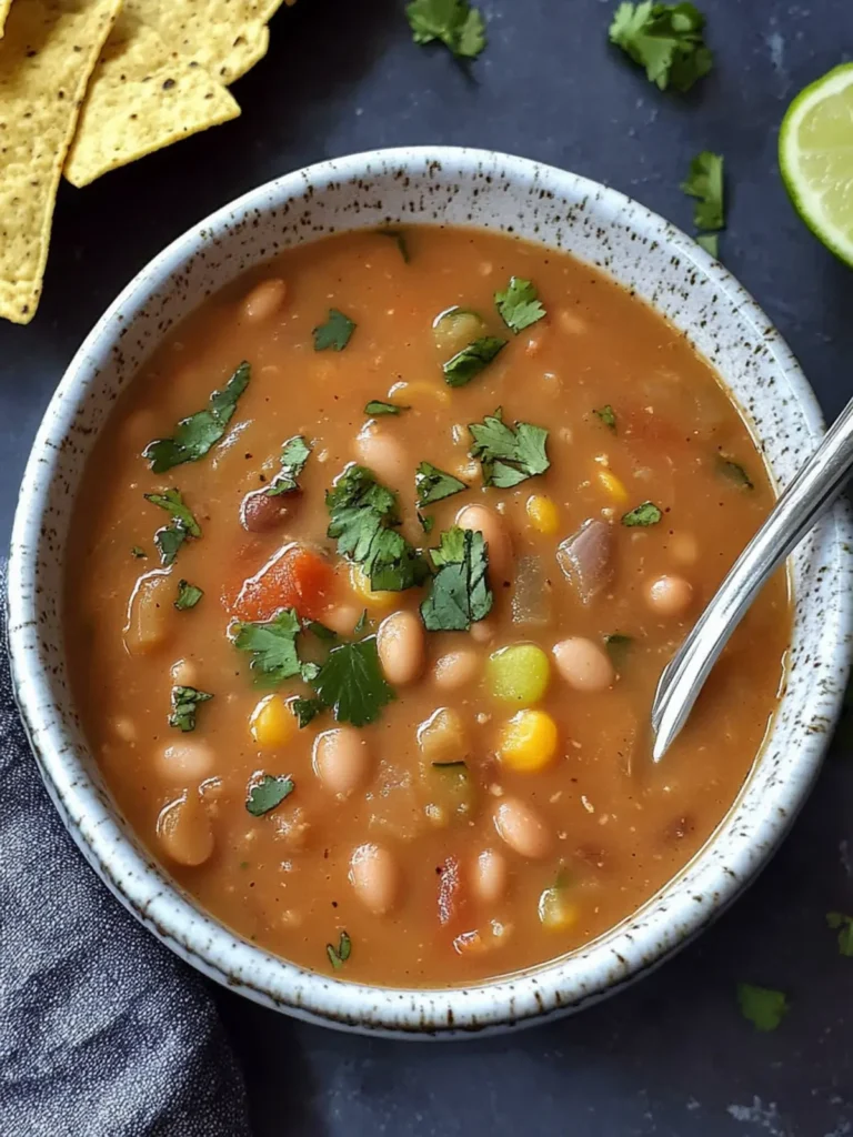 Mexican Pinto Bean Soup