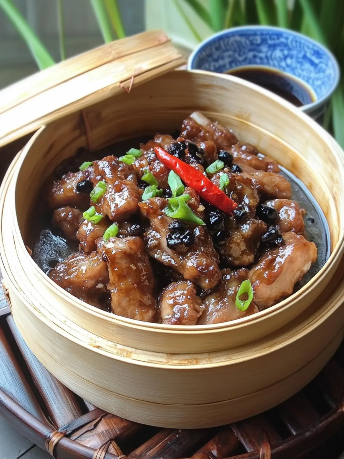 Steamed Pork Ribs with Black Beans
