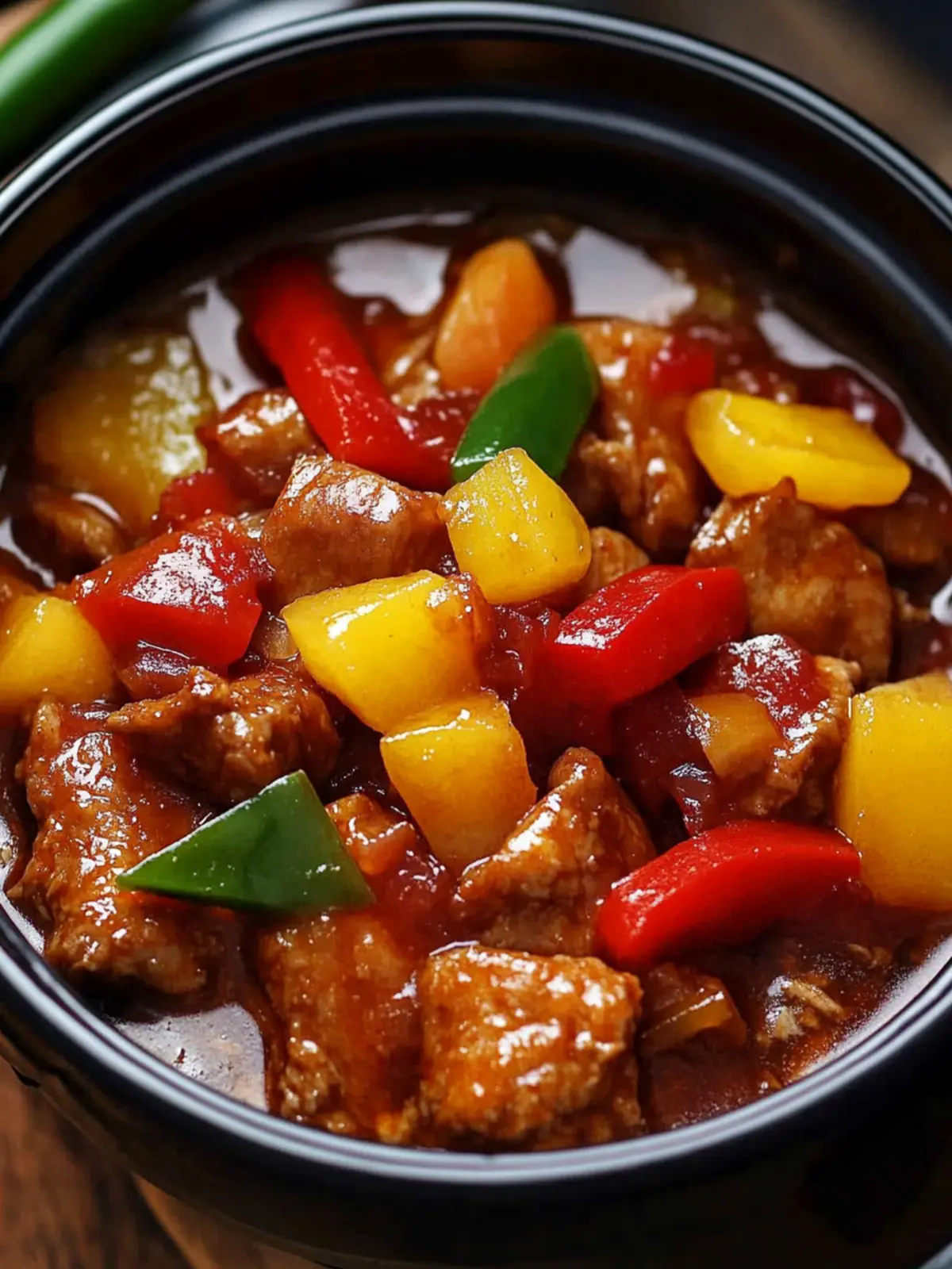 Slow Cooker Sweet and Sour Pork