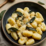 Gnocchi Recipe with Sage Butter Sauce