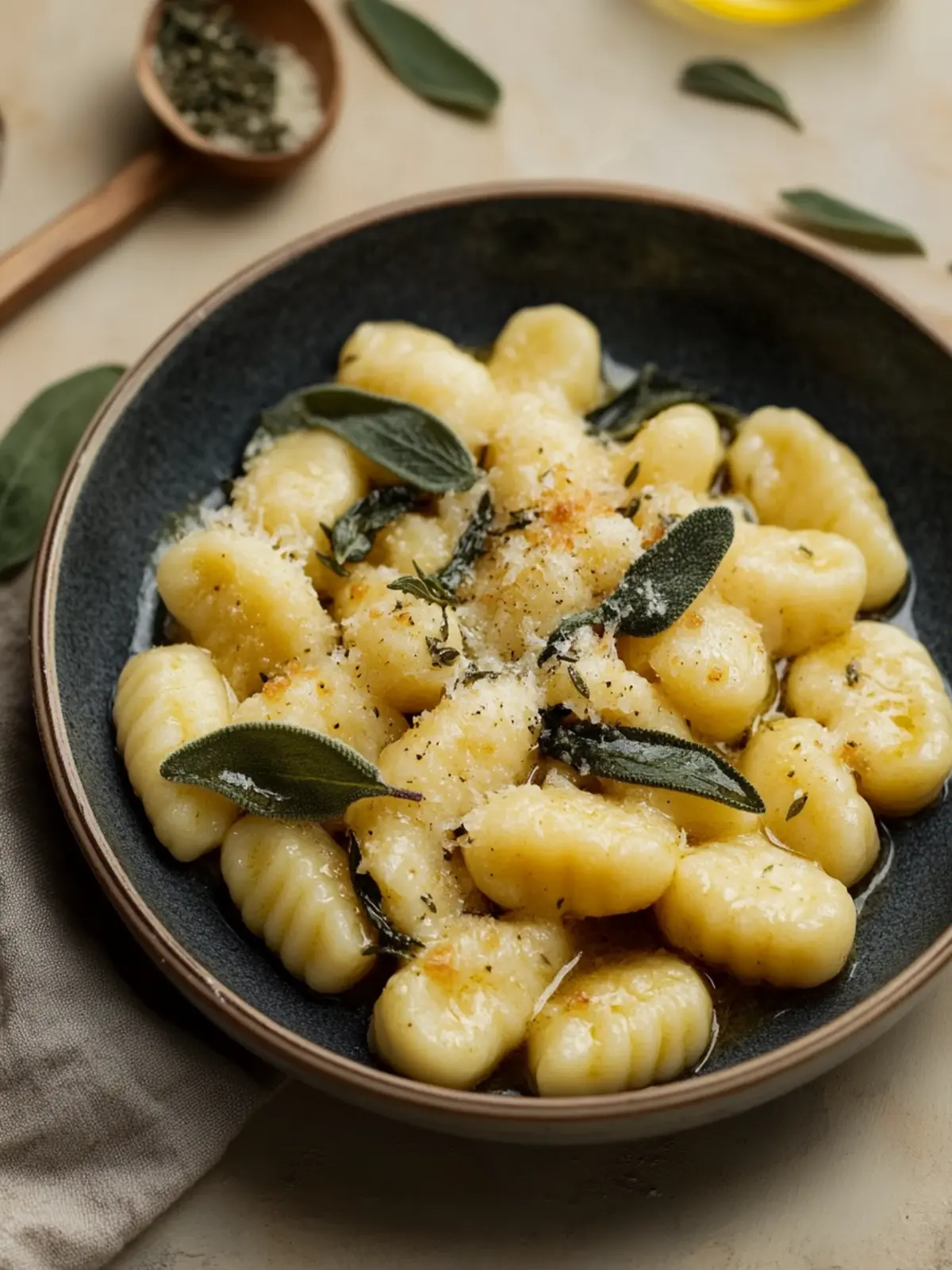 Gnocchi Recipe with Sage Butter Sauce