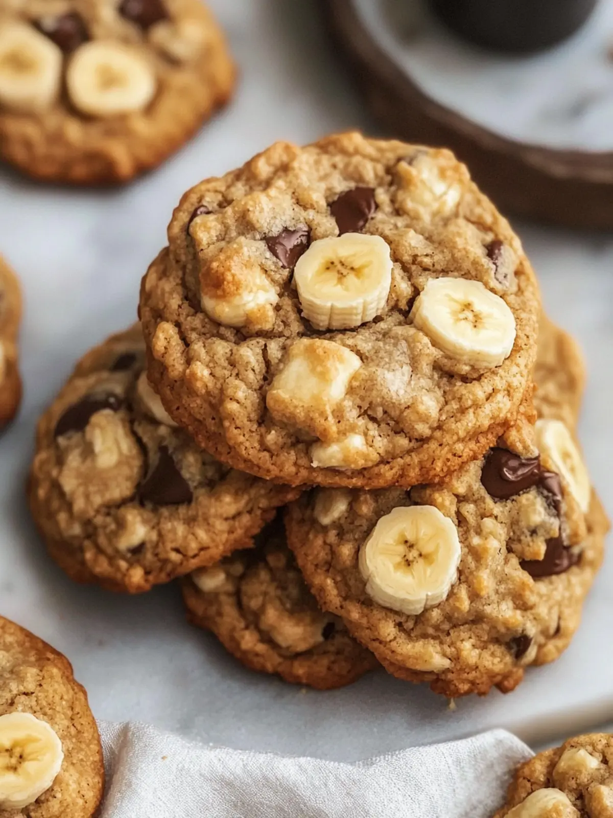 Chunky Monkey Banana Cookies