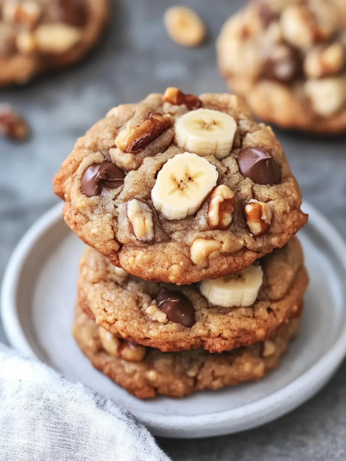 Chunky Monkey Banana Cookies