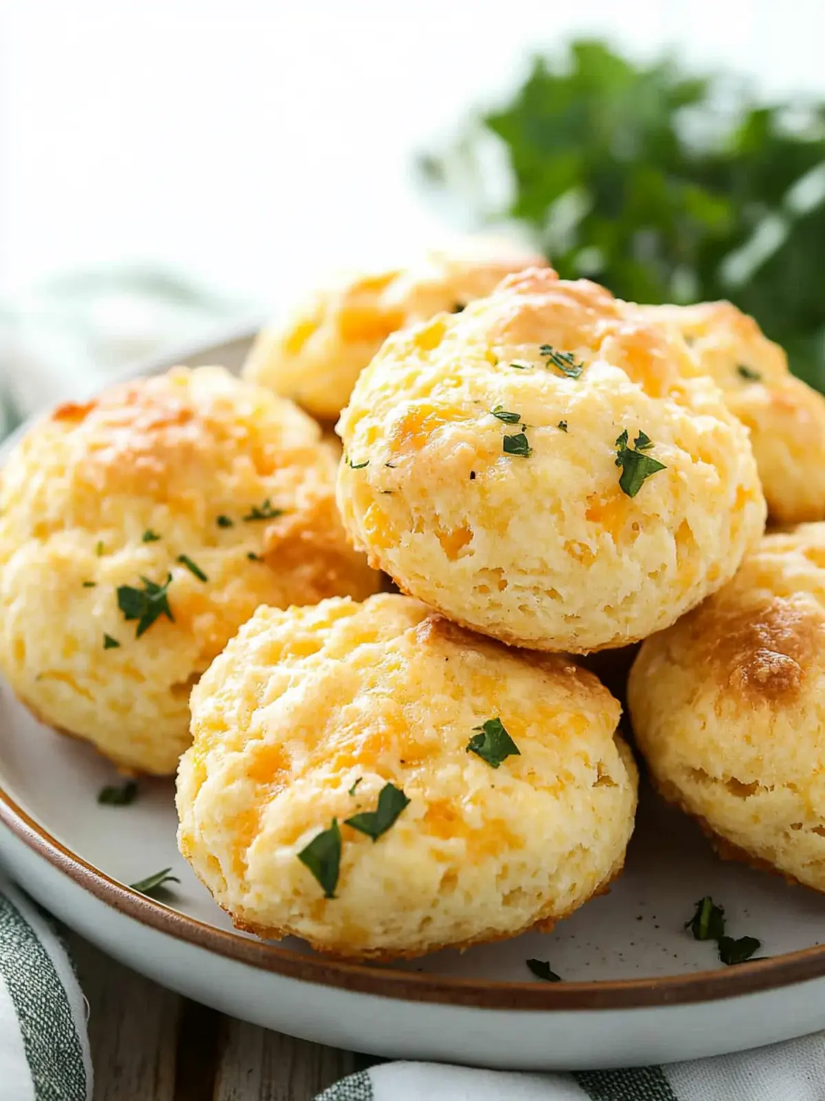 Gluten Free Cheddar Bay Biscuits