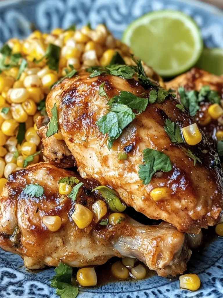Slow Cooker Street Corn Chicken
