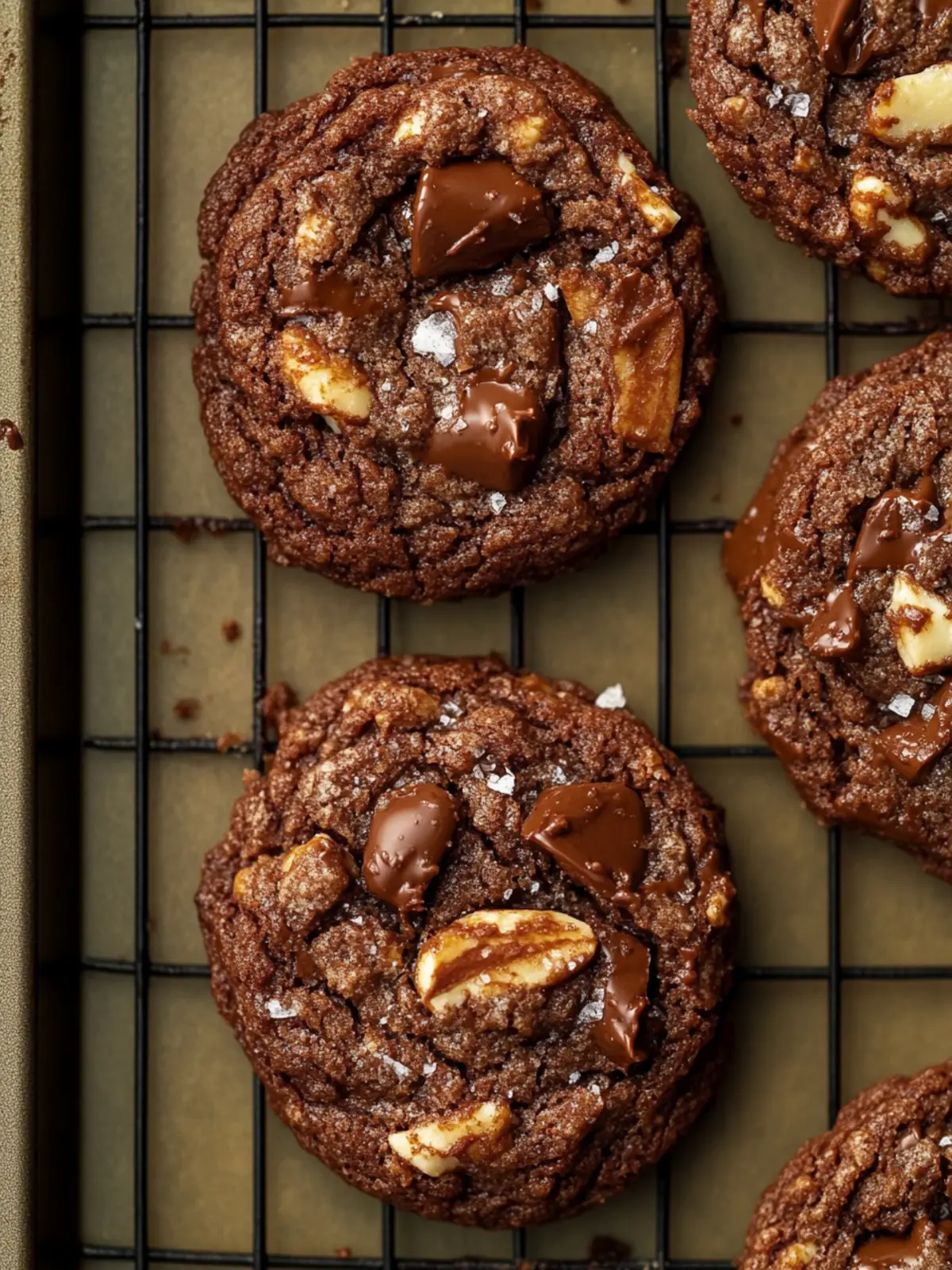 German Chocolate Cookies