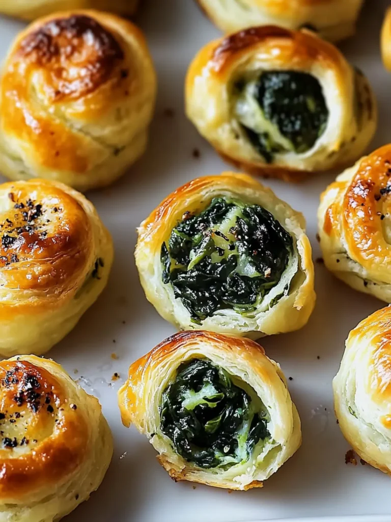 Spinach Puffs in 30 Minutes
