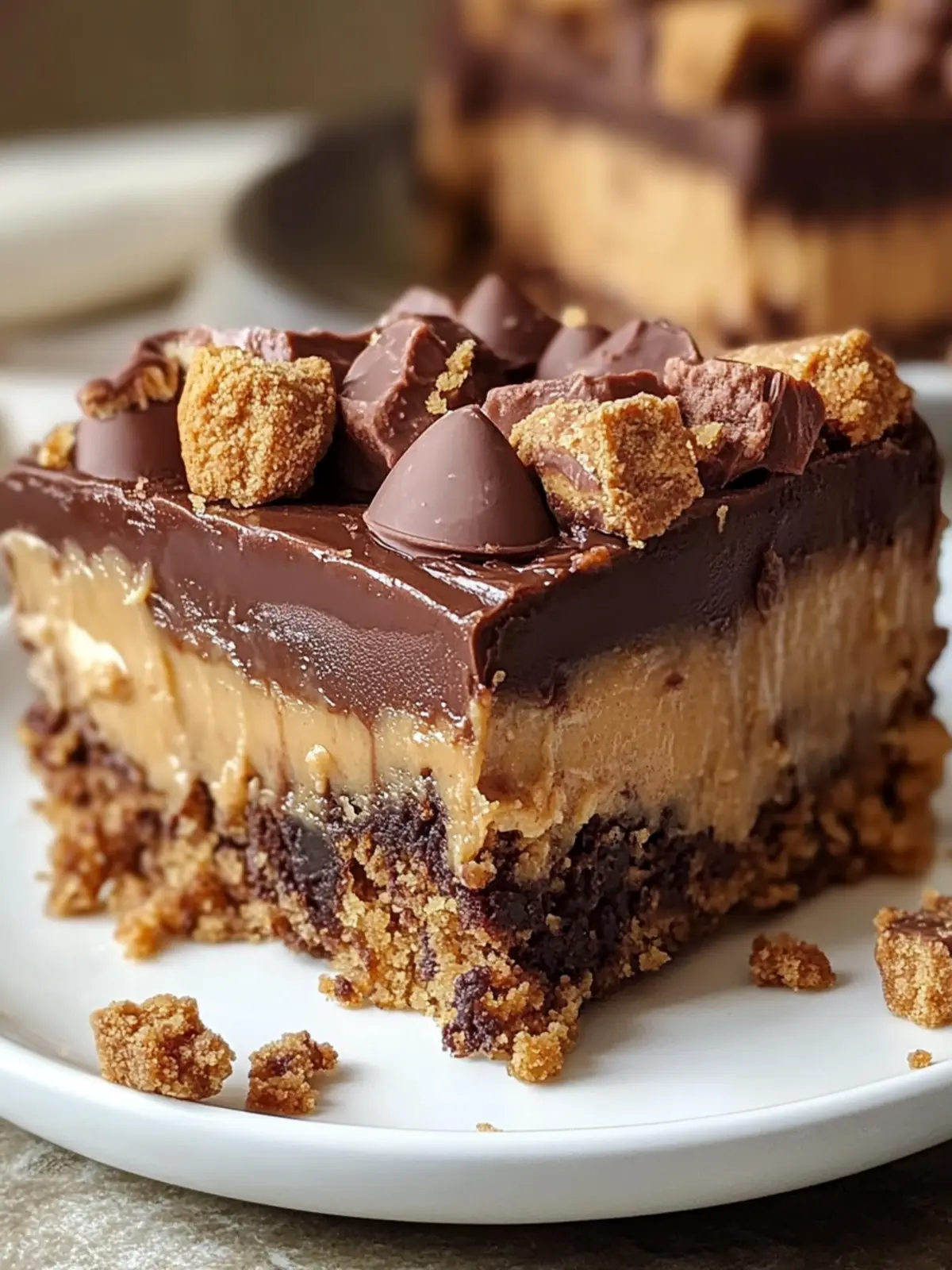 Peanut Butter Cup Dump Cake
