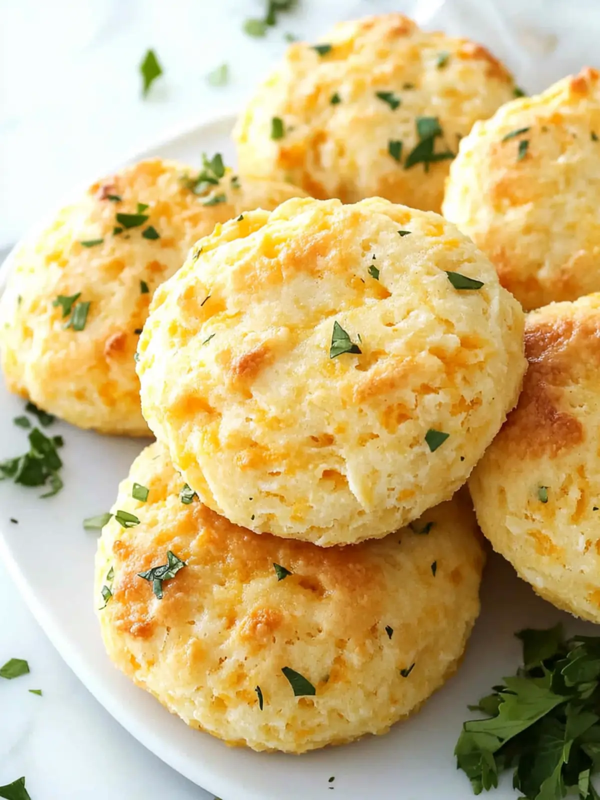 Gluten Free Cheddar Bay Biscuits