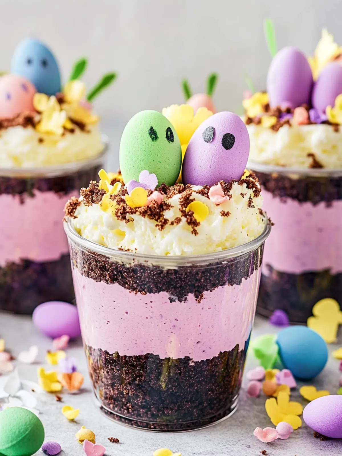 Easter Dirt Cups