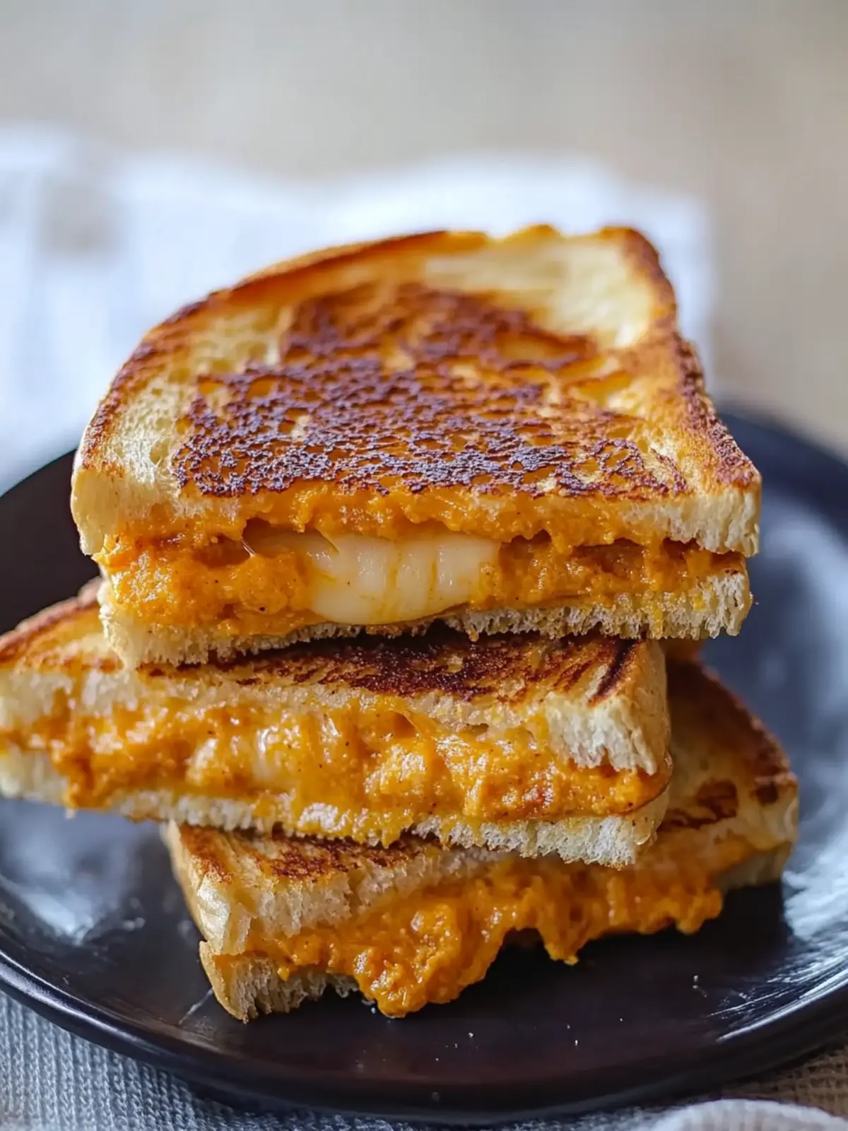 Pumpkin Grilled Cheese