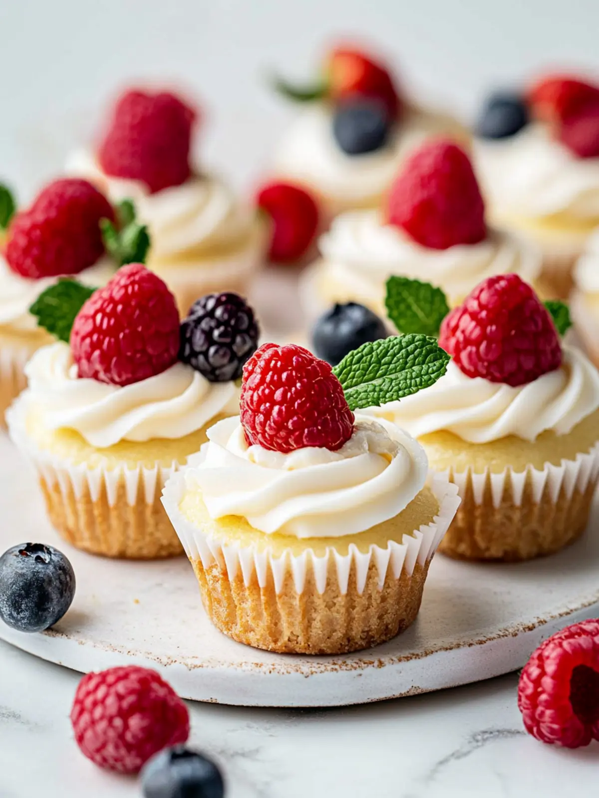 Mini Cheesecakes (in a Standard Muffin Pan)