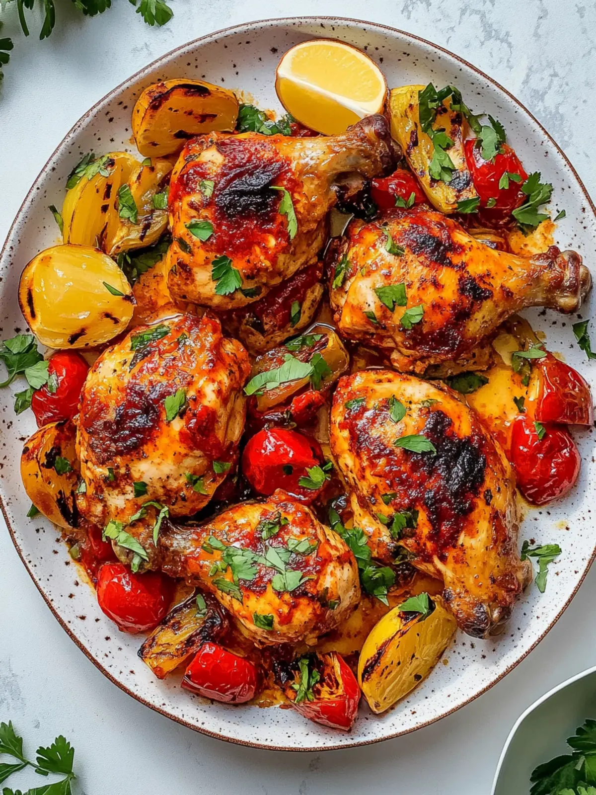 Oven Baked Harissa Chicken