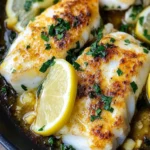 Baked Cod Recipe with Lemon and Garlic