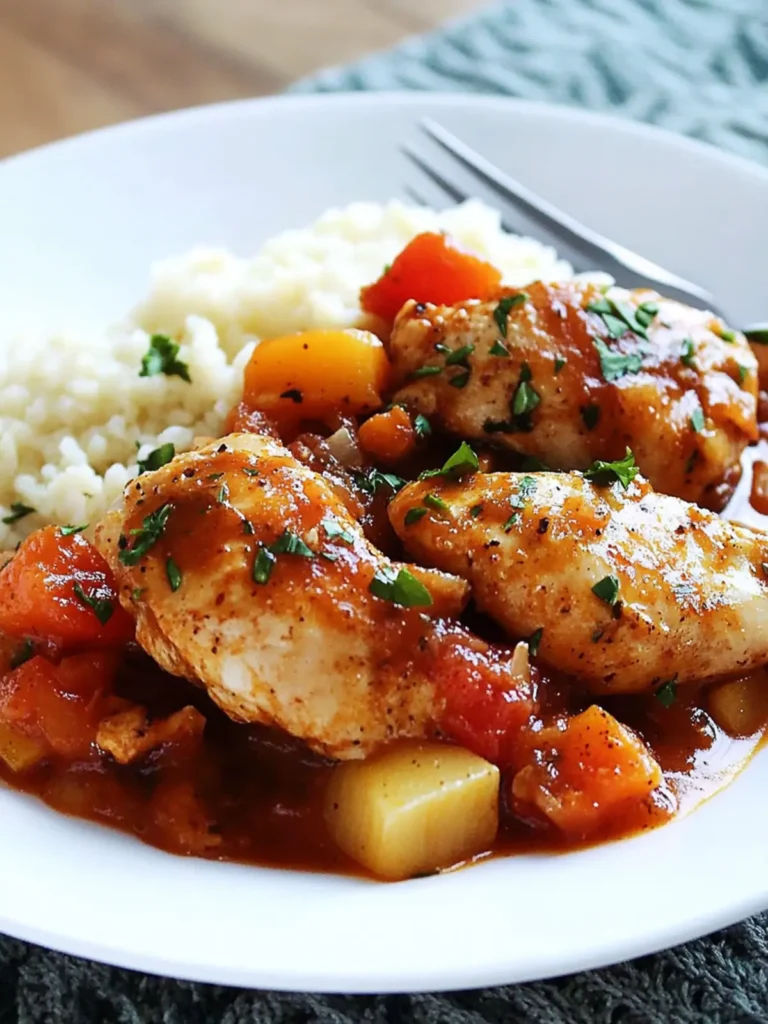 Crock Pot Catalina Chicken