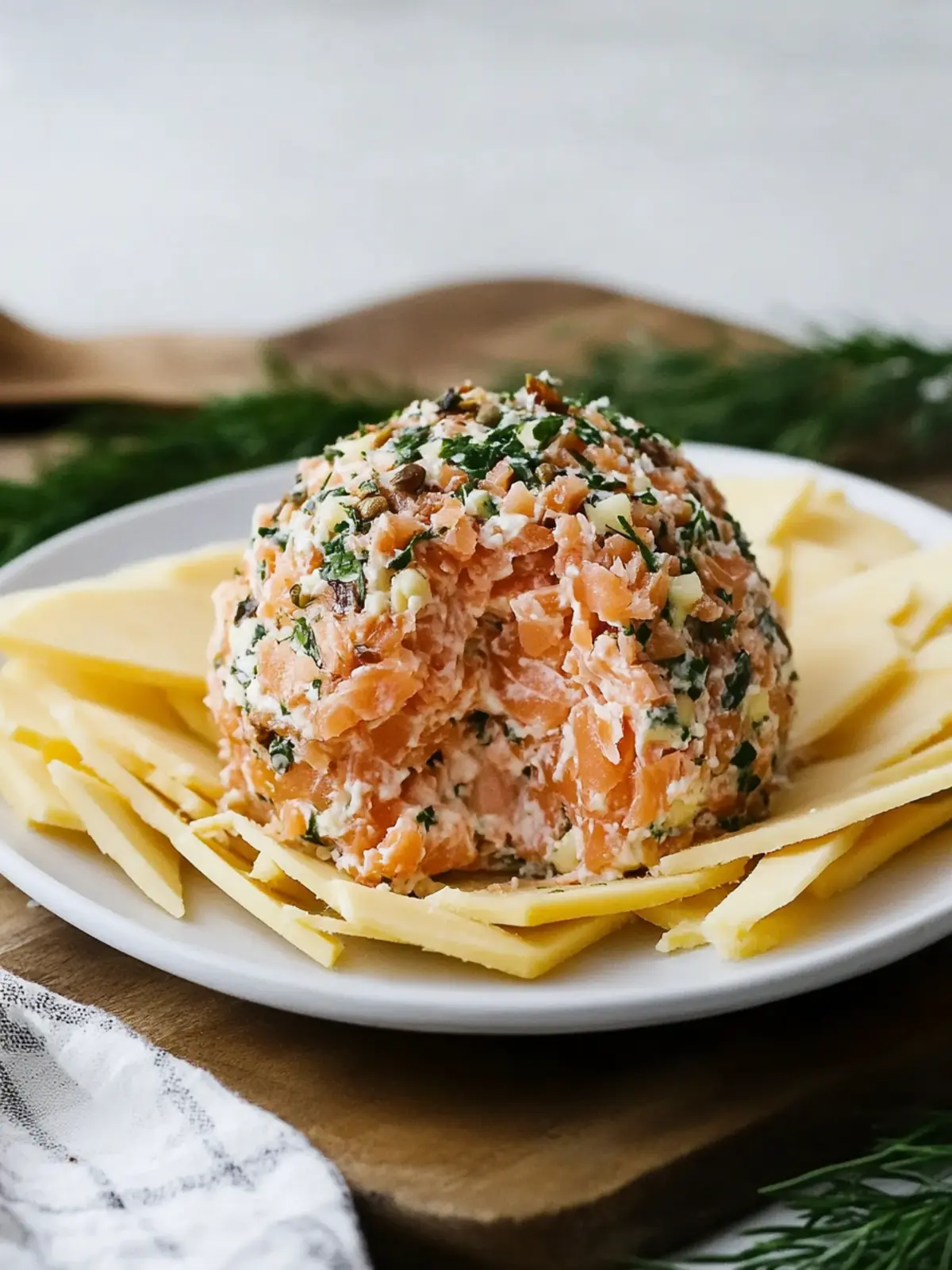 Smoked Salmon Cheese Ball