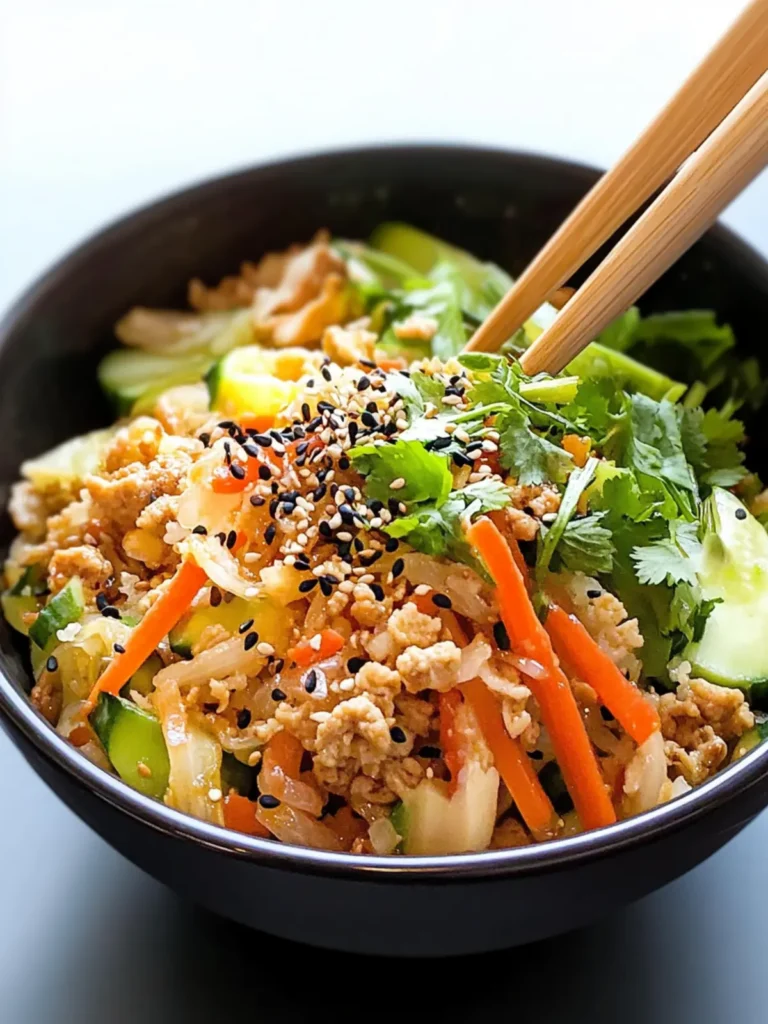 Egg Roll in a Bowl