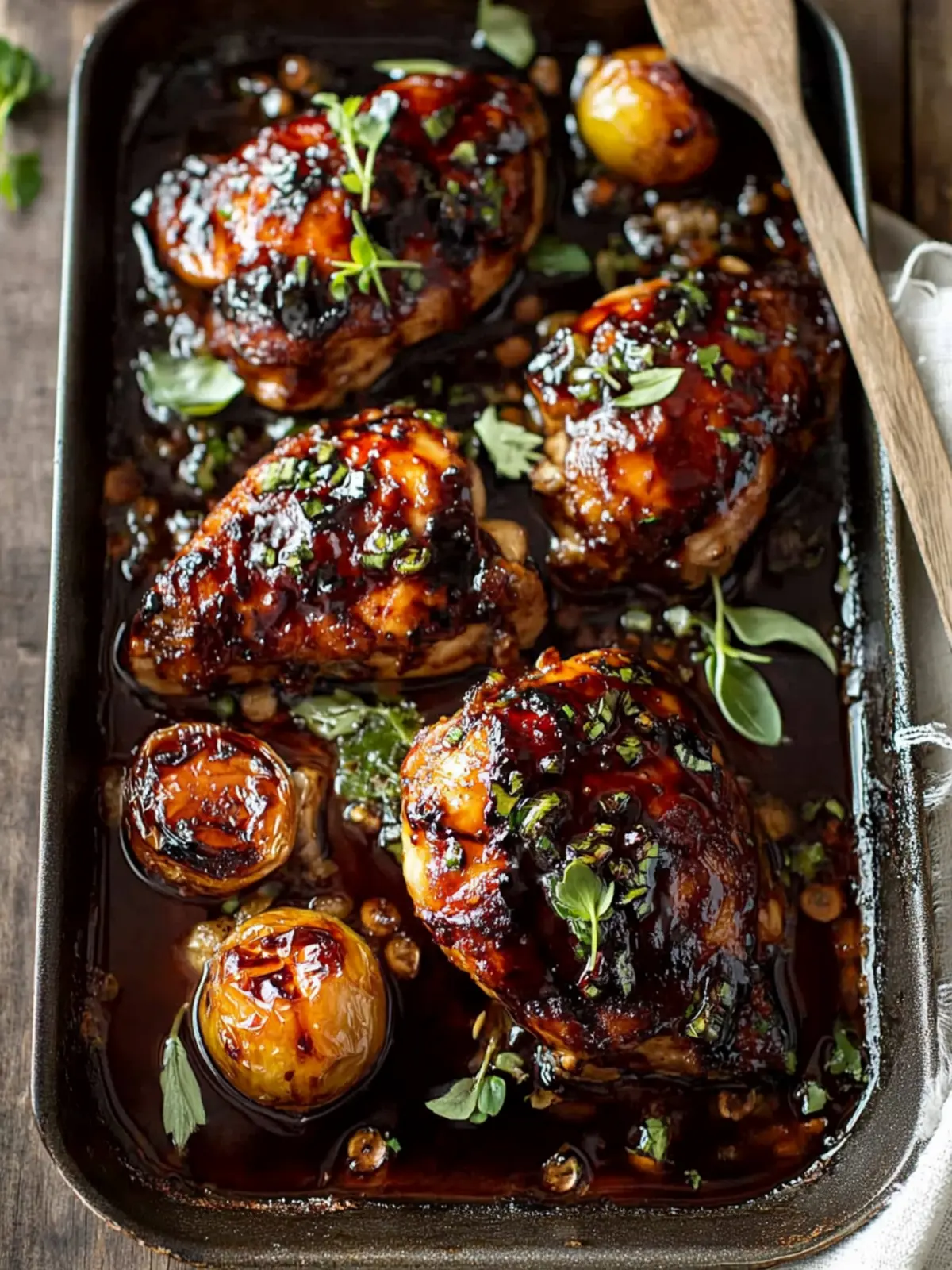 Baked Balsamic Chicken