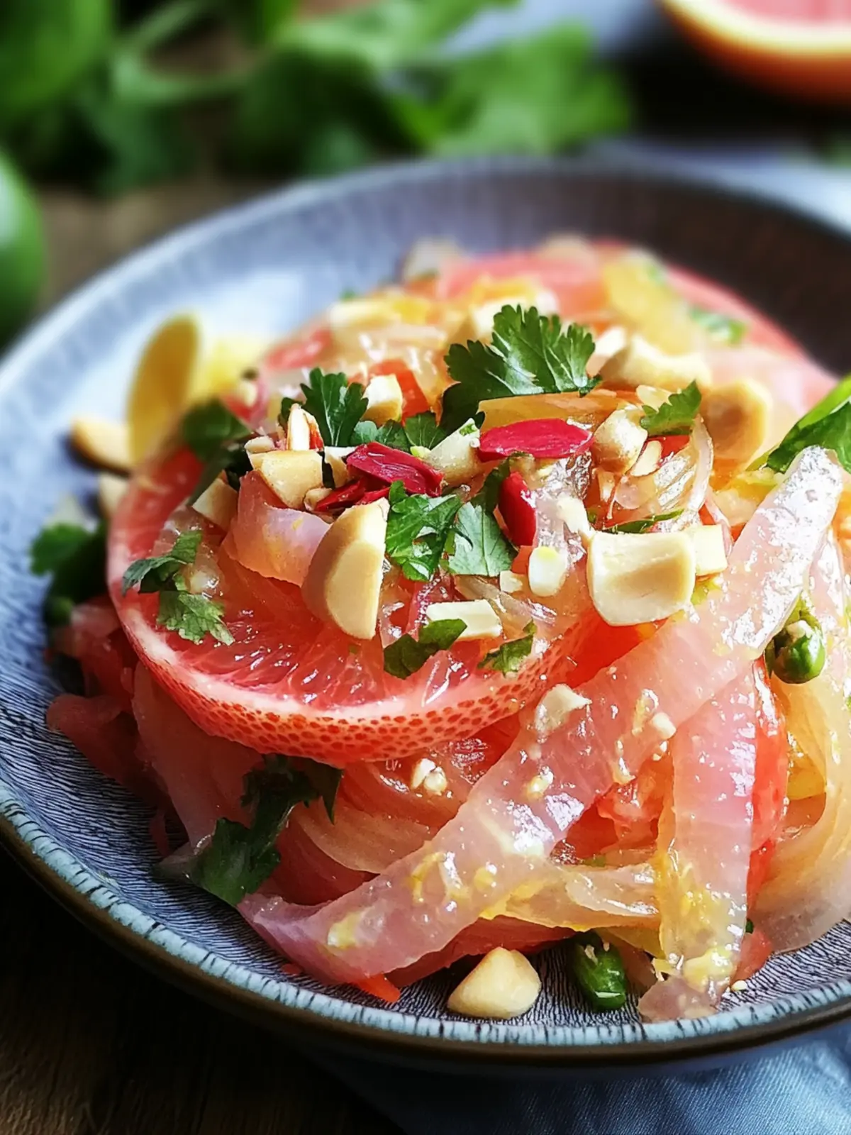 Zesty Authentic Thai Pomelo Salad