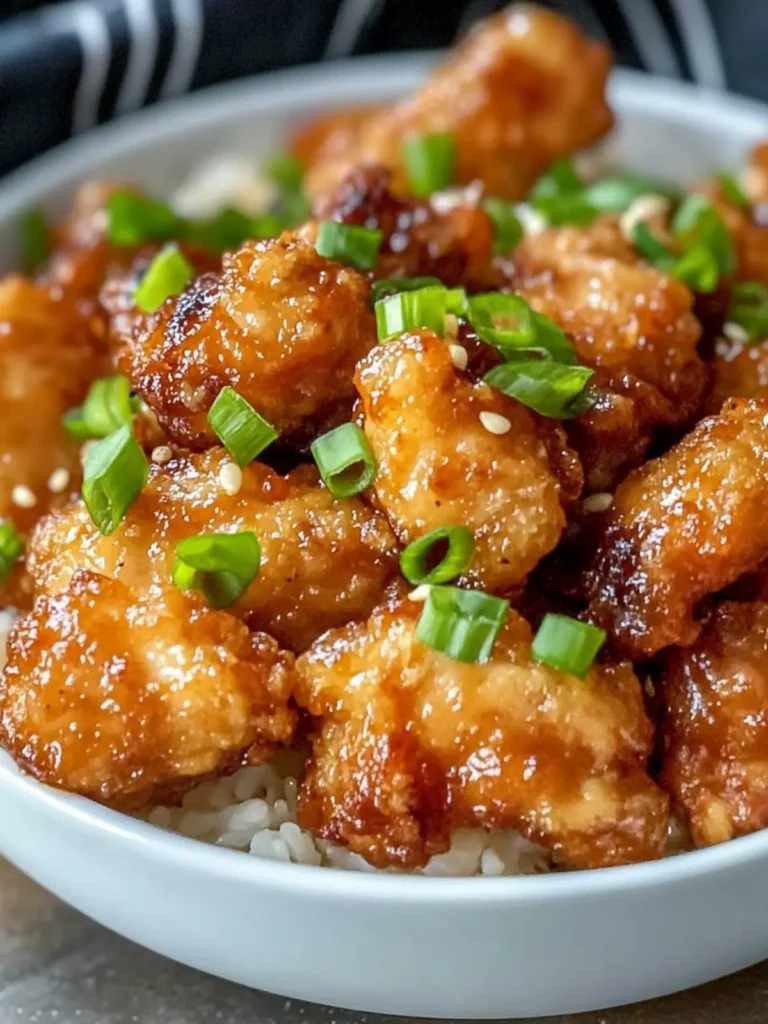 Crispy Hawaiian Garlic Chicken