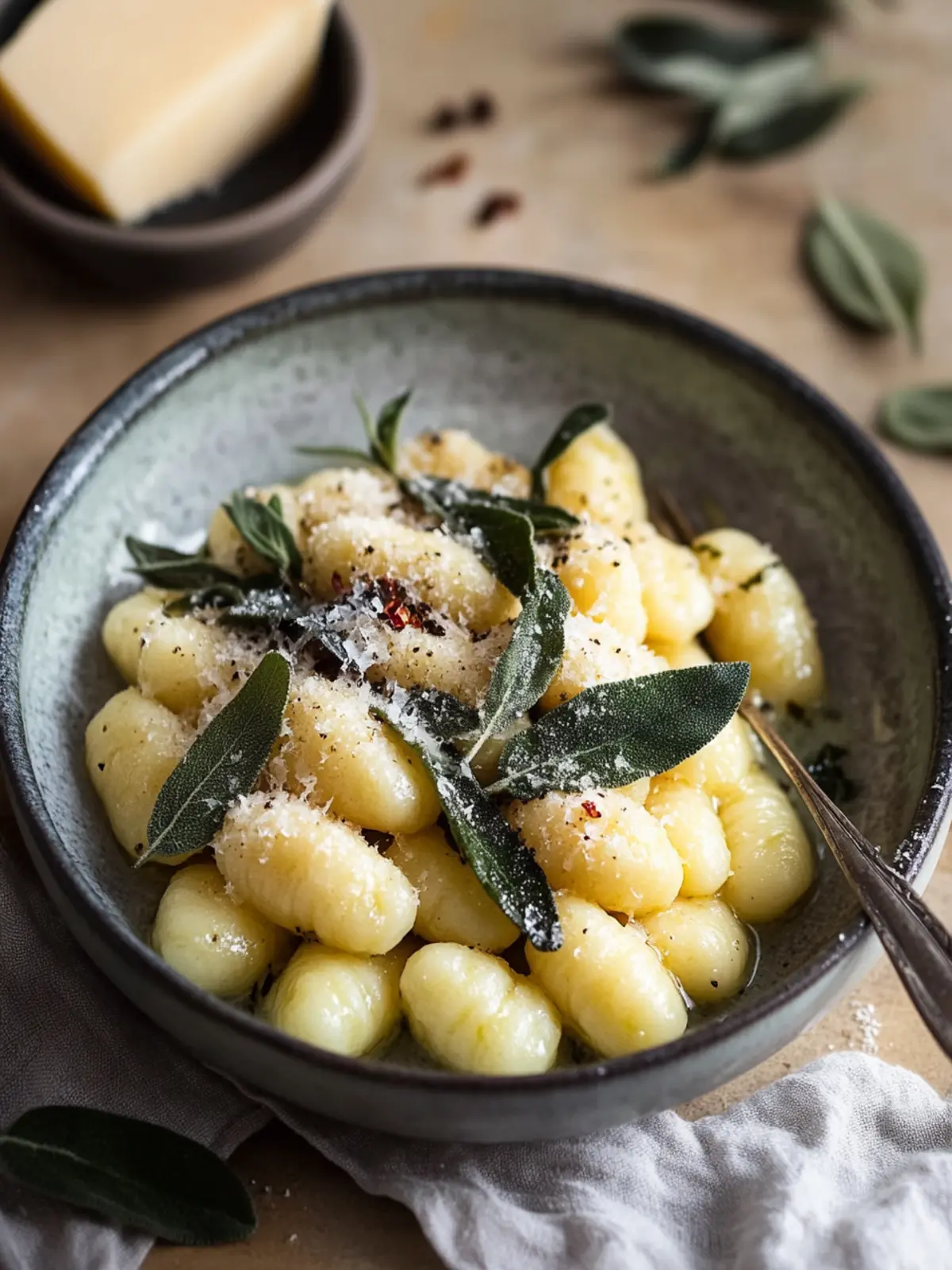 Gnocchi Recipe with Sage Butter Sauce