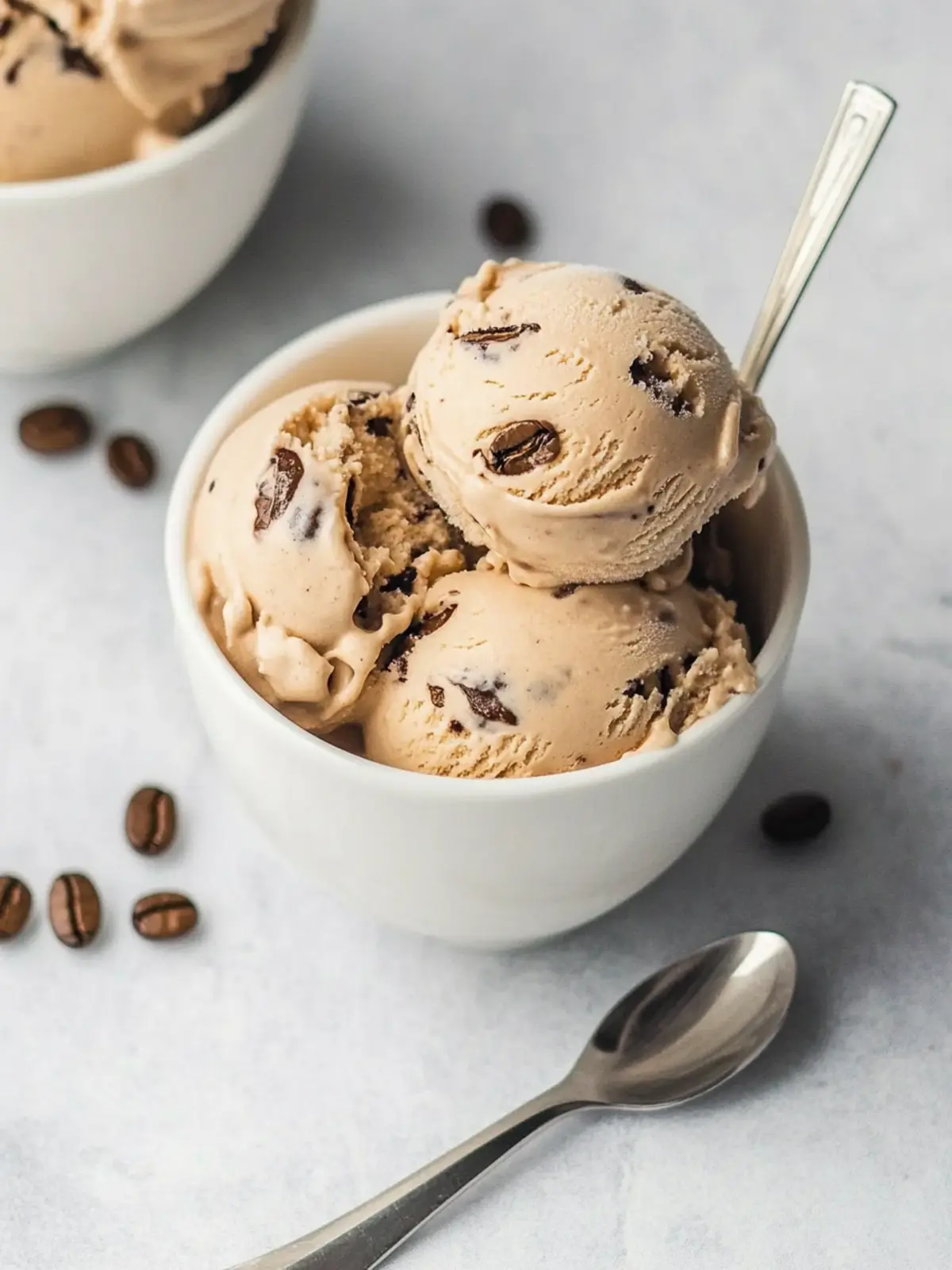 No-Churn Coffee Ice Cream