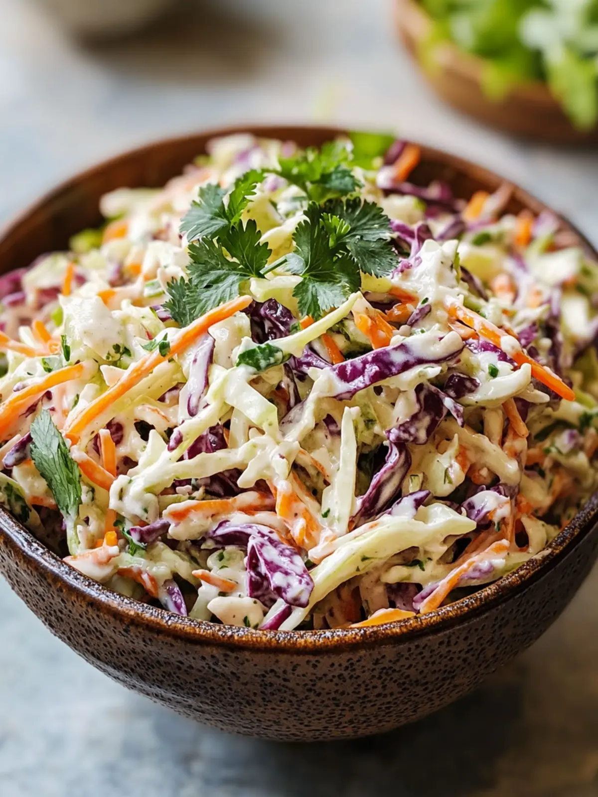 Cilantro Lime Coleslaw