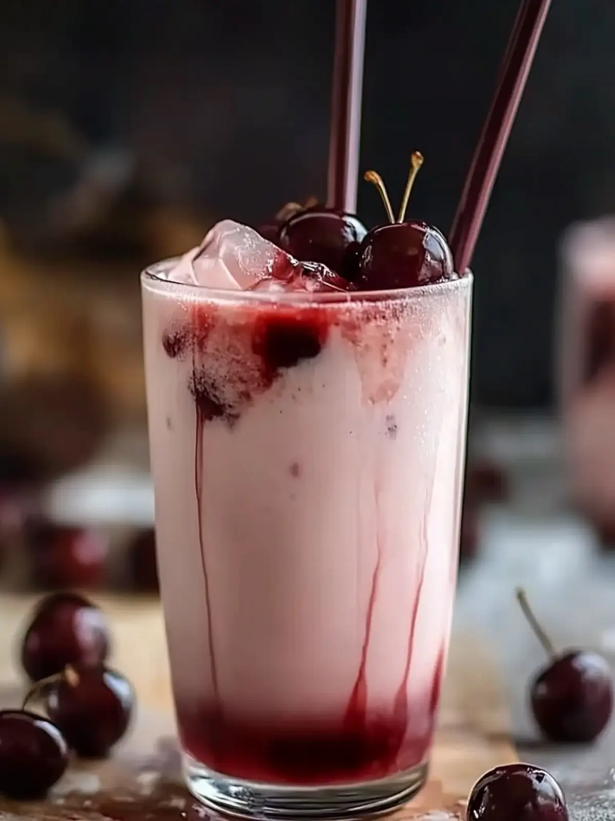 Delicious Cherry Earl Grey Milk Tea – Hot or Iced