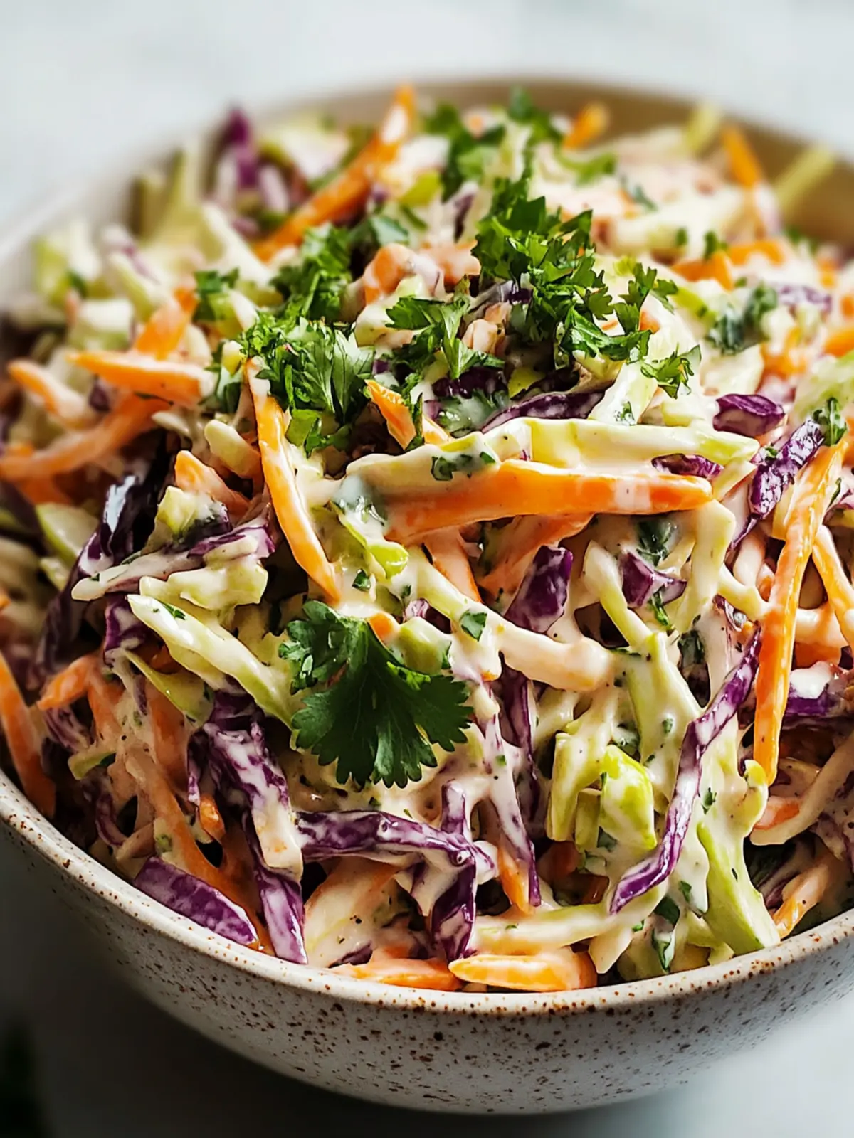 Cilantro Lime Coleslaw