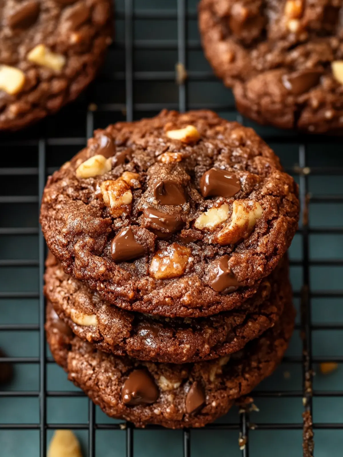 German Chocolate Cookies