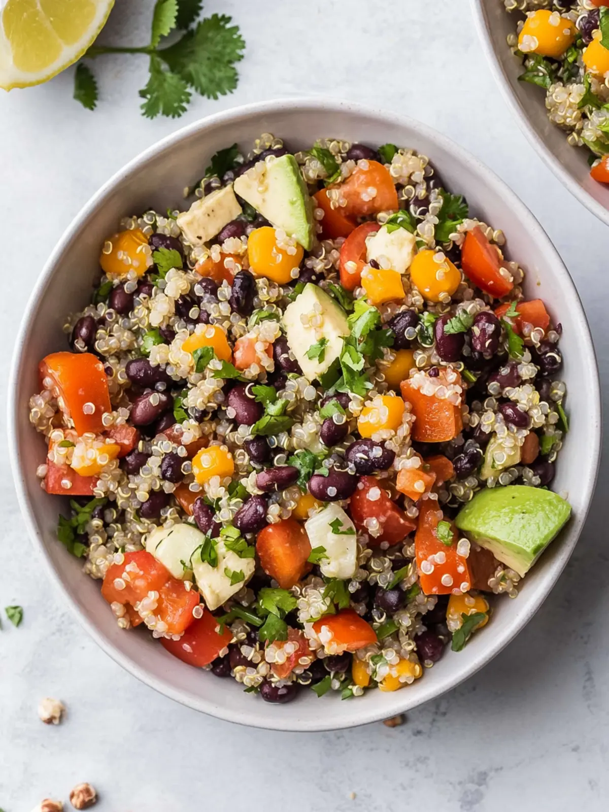 Black Bean Quinoa Salad