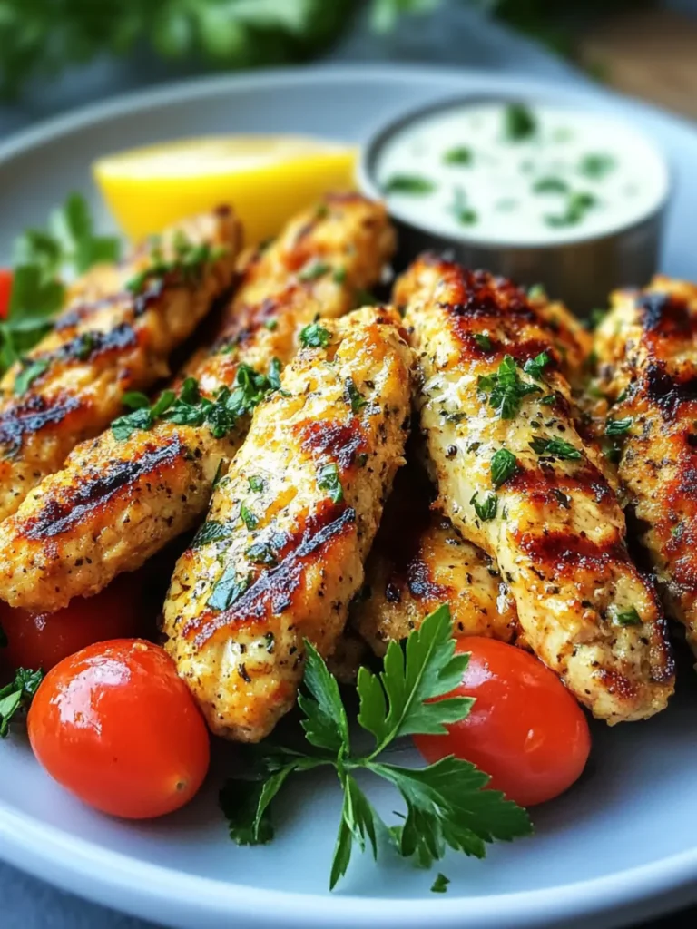Greek Chicken Tenders