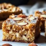 Almond Croissant Blondies
