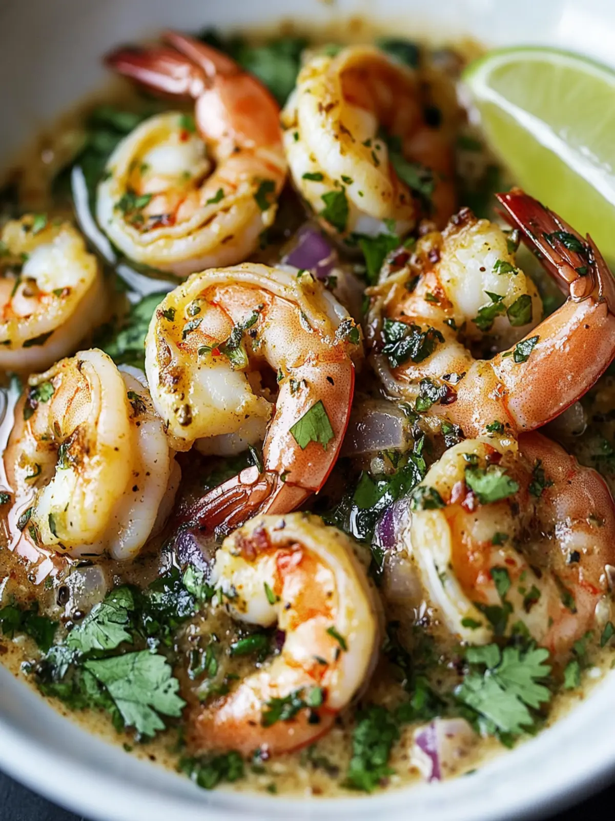 Shrimps in Culichi Salsa