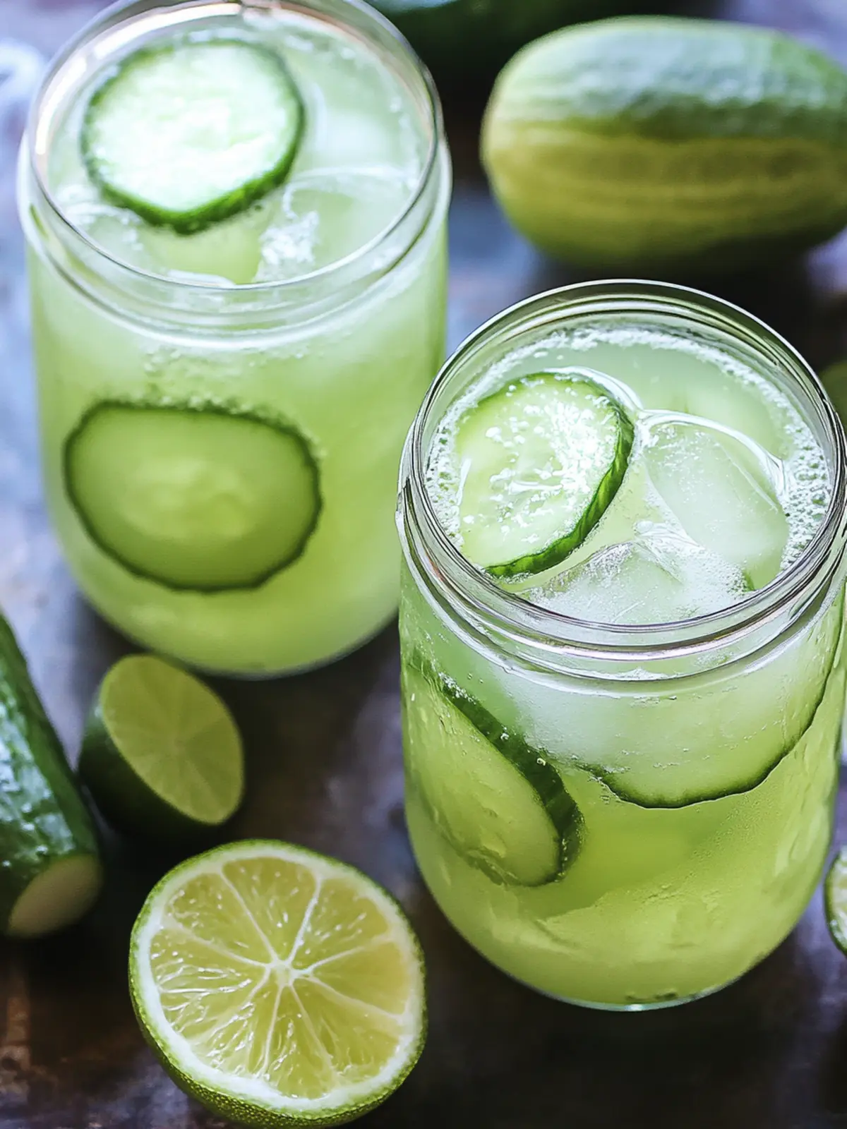 Cucumber-Lime Agua Fresca with Coconut Water
