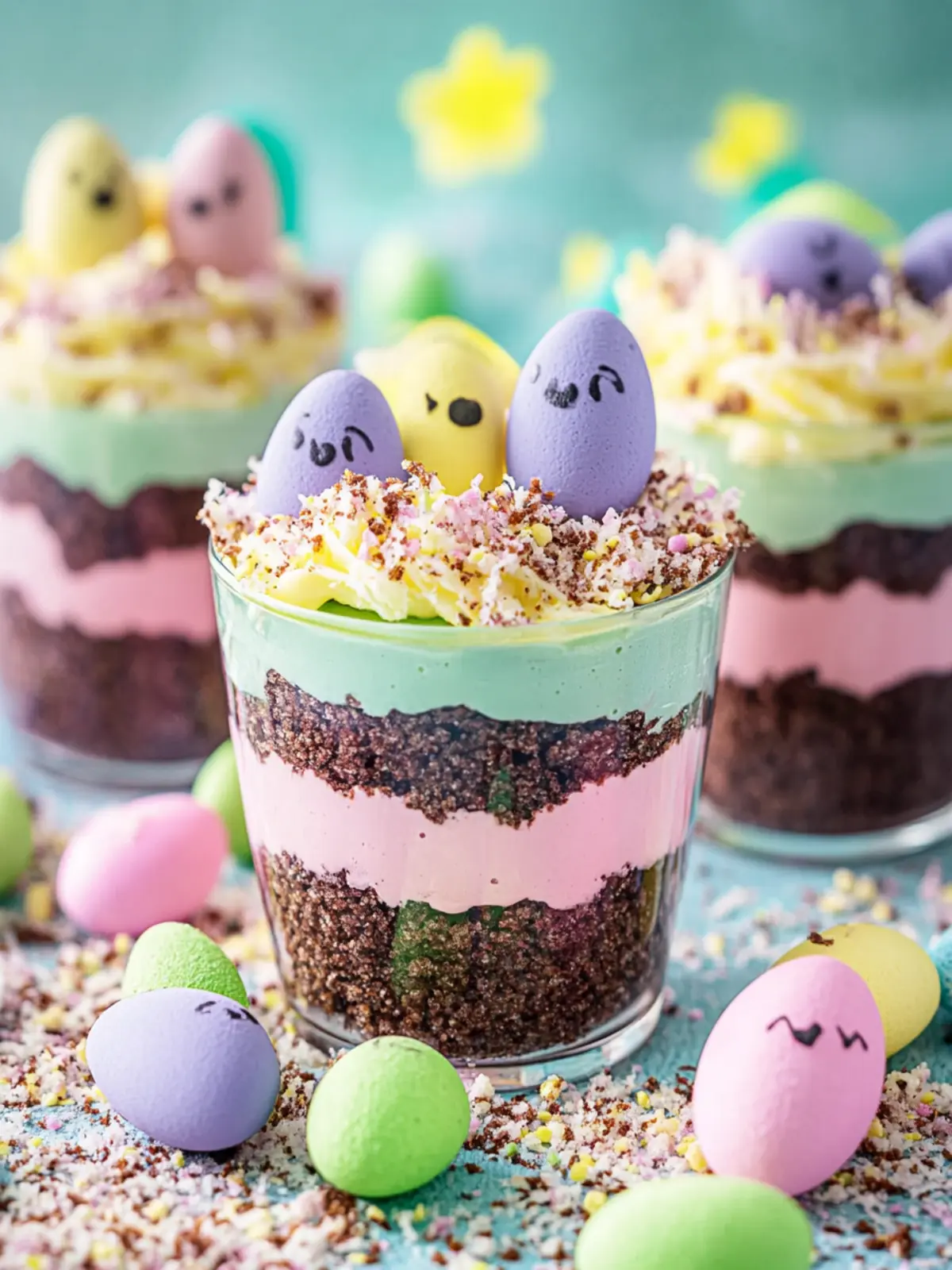 Easter Dirt Cups