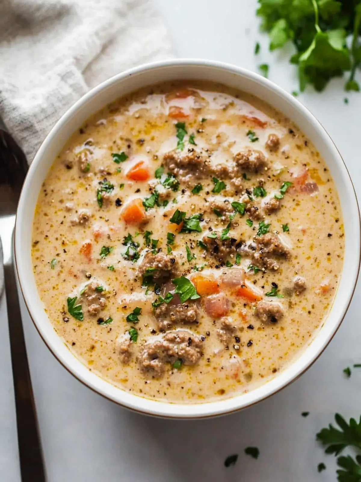 Cheeseburger Soup (Whole30, Paleo, Dairy-Free)