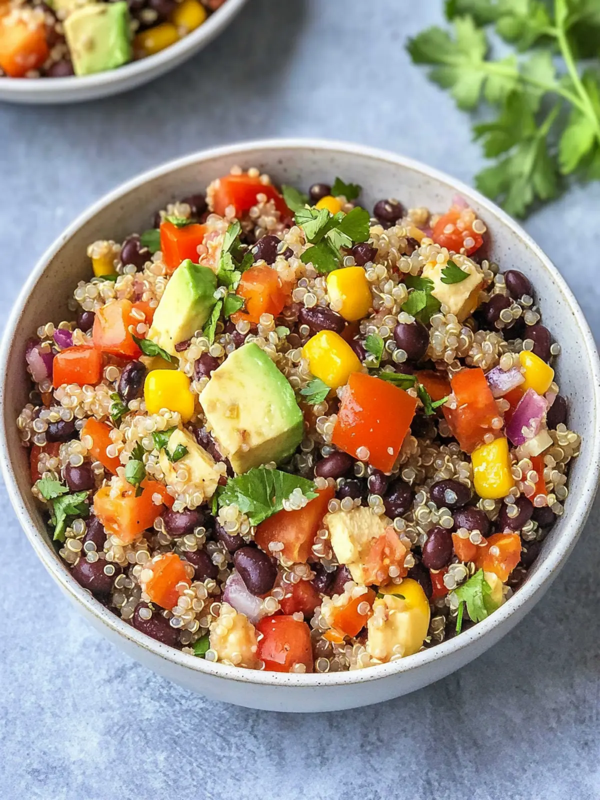 Black Bean Quinoa Salad