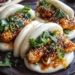 Korean Chicken Bao Buns