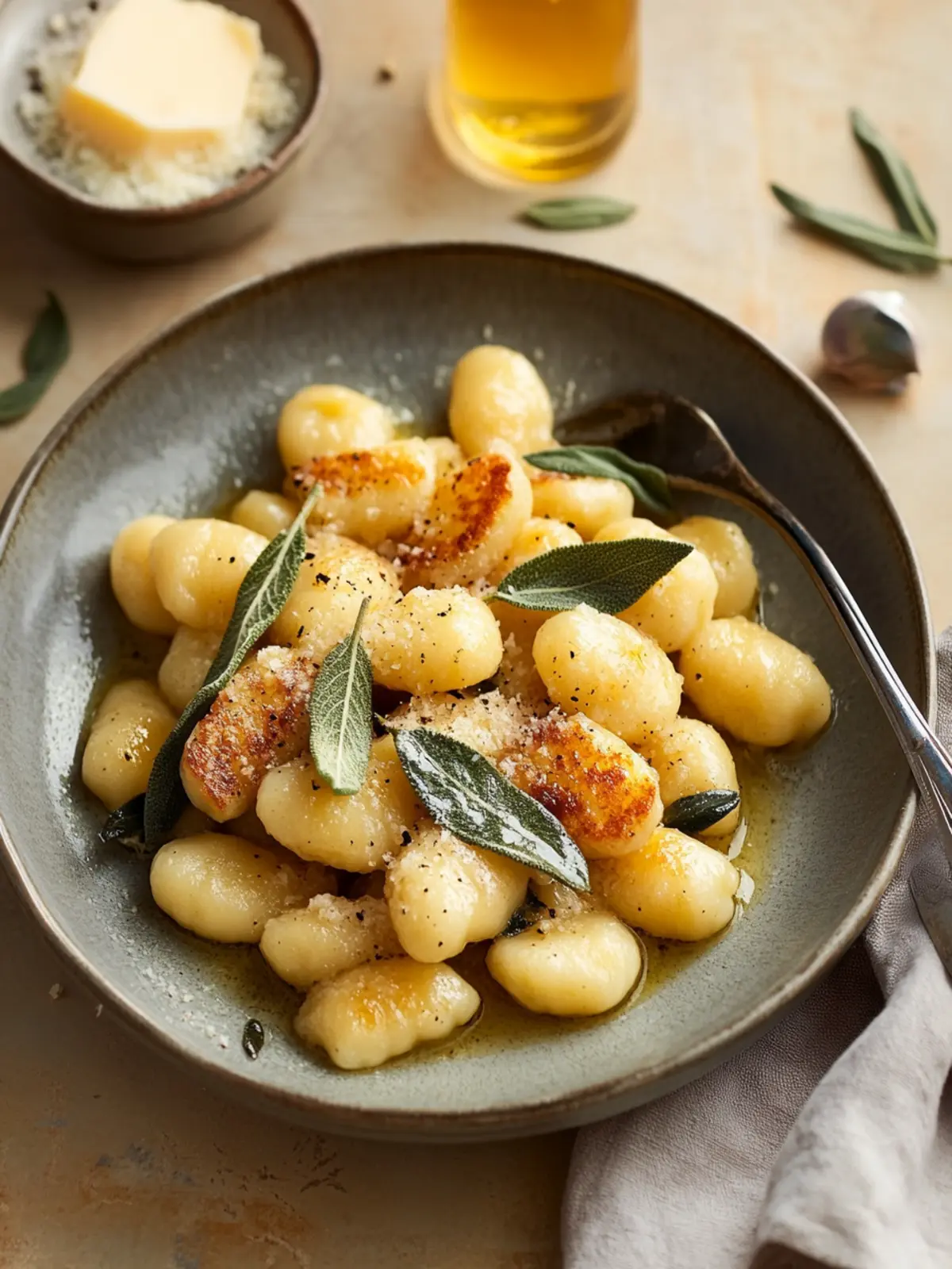 Gnocchi Recipe with Sage Butter Sauce