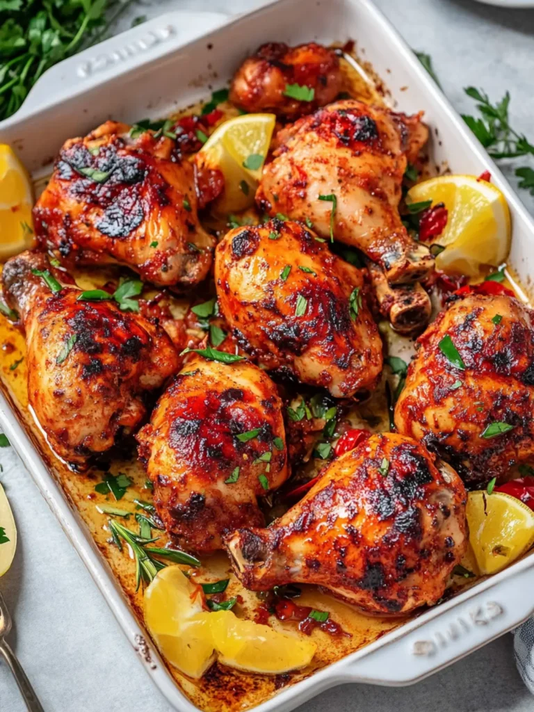 Oven Baked Harissa Chicken