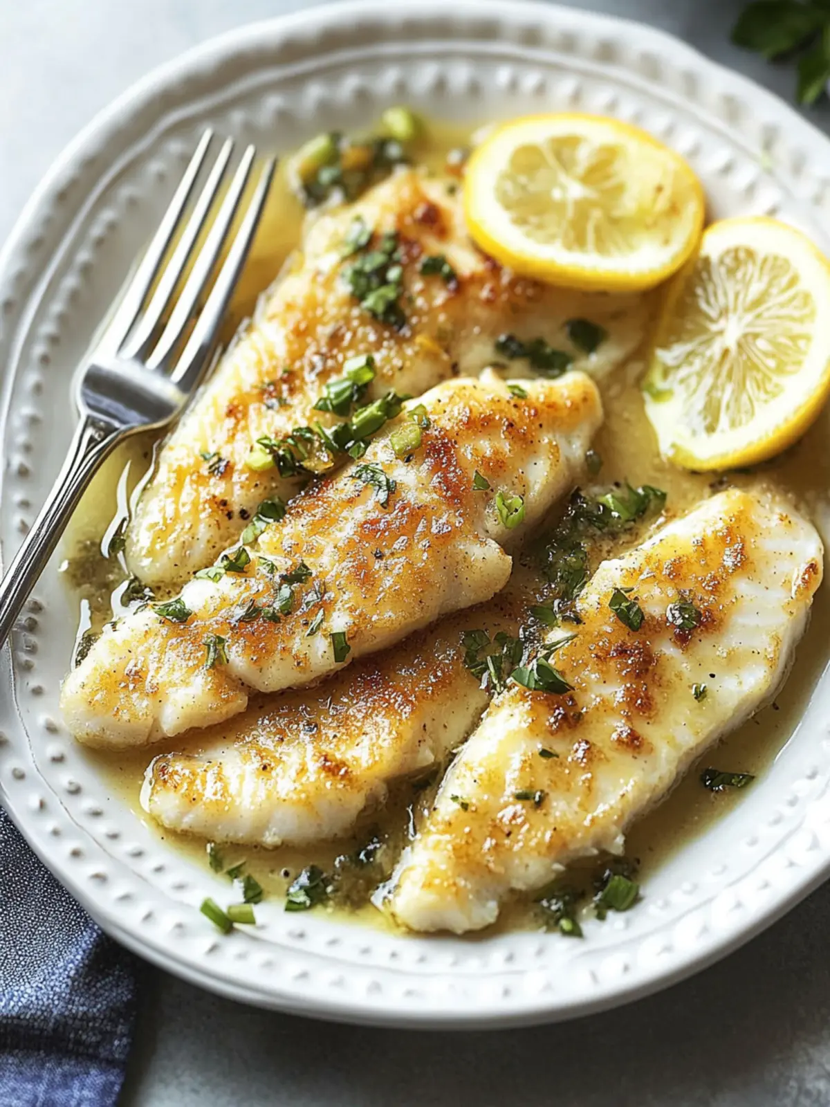 Fish Piccata