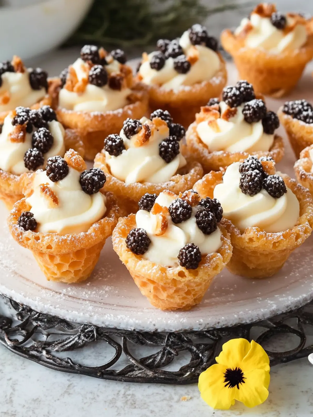 Mini Cannoli Cups