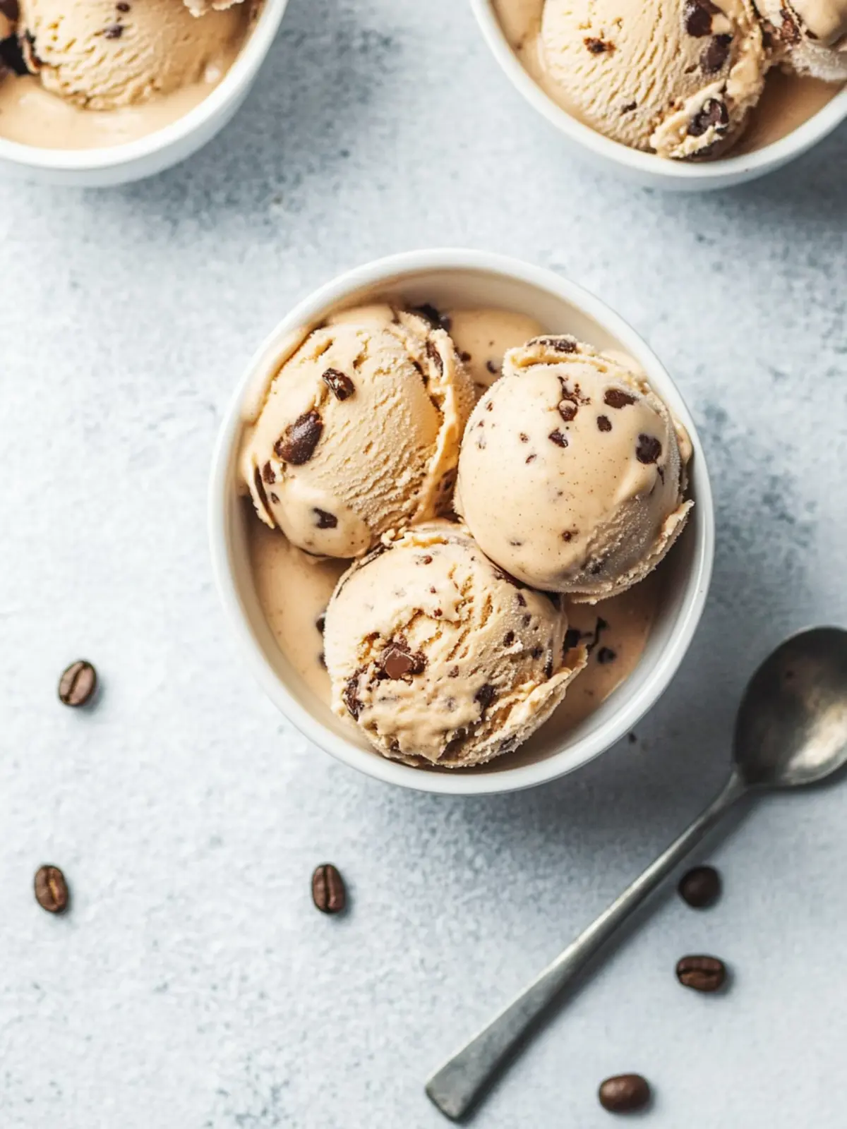 No-Churn Coffee Ice Cream