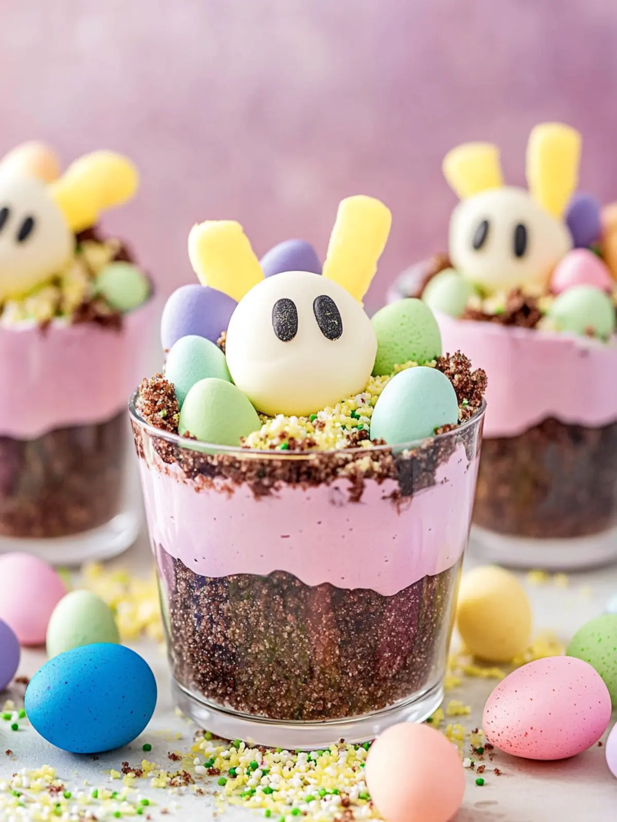 Easter Dirt Cups