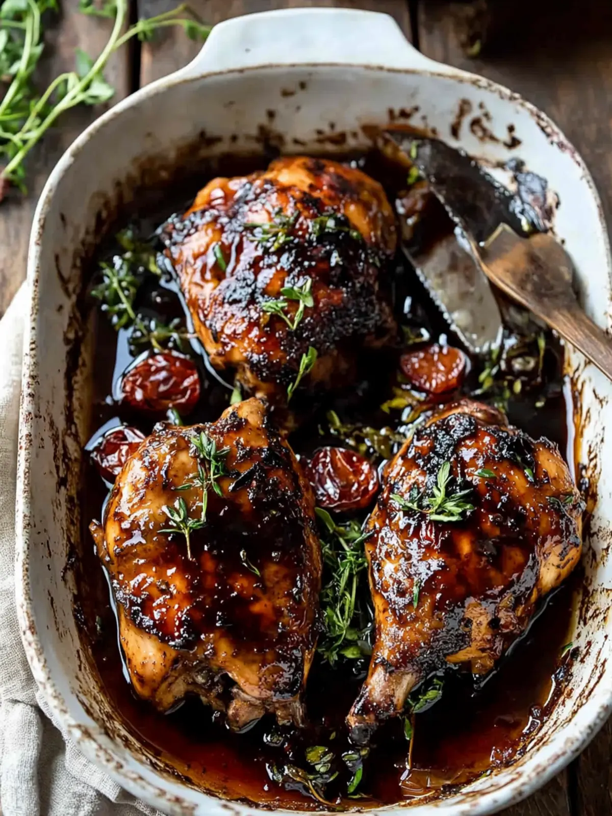 Baked Balsamic Chicken